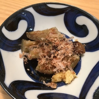 レンヂで手軽に！焼き茄子風